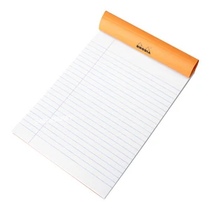 Rhodia A5 Lined Notebook Softback 80 Leaf Feint Ruled Paper Journal Note Pad - Picture 1 of 4