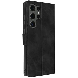 Étui pour Samsung S23 Ultra portefeuille, support vidéo Forcell Tender Book Noir - Zdjęcie 1 z 6