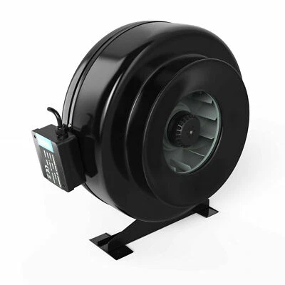 In Line Extractor Fan Air Odour Control 4" 5" 6" 8" 10" 12" VORTEX Pro Ducting - Image 1 of 4