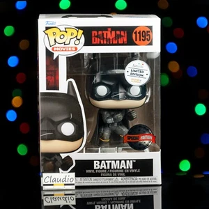 ⭐ Funko POP! Movies The Batman 60462 - Batman (Battle Damaged) #1195 (Exclusive) - Imagen 1 de 6
