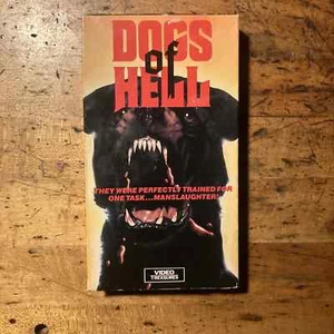 Dogs Of Hell VHS 1985 Horror Video Treasures ex-rental - Picture 1 of 1