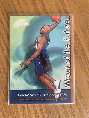 2003-04 Flair Wave of the Future #10 Jarvis Hayes Washington Wizards Foto 1 de 2
