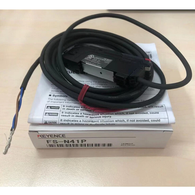 KEYENCE FS-N41P Digital Fiber Optic Sensor