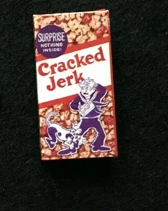2020 TOPPS WORLDS SMALLEST **WACKY PACKAGES MINIS**MINIATURE 3D**CRACKED JERK** - Picture 1 of 1