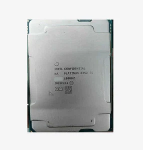 Processeur CPU Intel Xeon Gold 8352 ES 1,8 GHz 32 cœurs 64 threads lga4189 - Photo 1/1