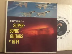 Billy Mure, Bill Mures Super-Sonic Gitarren in HiFi, Vinyl LP, RCA LPM-1536, sehr guter Zustand - Bild 1 von 4