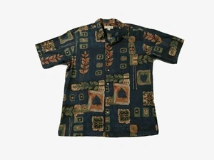Tori Richard Men's Vintage Made In Hawaii Cotton Lawn Hawaiian Shirt, Size L - Picture 1 of 11