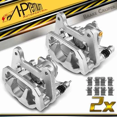 2x Pinza de freno de disco con soporte trasero izquierdo y derecho para Jeep Cherokee 2014-2021 Foto 1 de 4