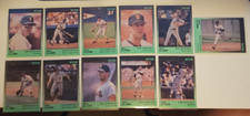 Will Clark- 1989 The Star Co. 11 card set- San Francisco Giants