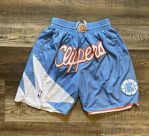 Los Angeles Clippers Summer City Edition Old School Basketball Team Shorts M-XL Cover
