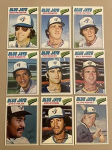 1977 Topps Toronto Blue Jays Baseball Cards ⚾️ 9 Card ⚾️ Vuckovich • Roberts - Picture 1 of 12
