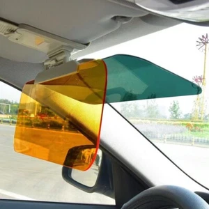 2 In 1 Car Sun Visor Polarized Sunshade Plate Anti-dazzle Car Day-night Mirror - Picture 1 of 9