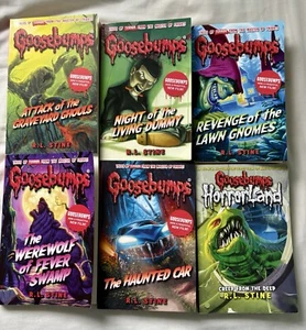 Goosebumps Books Bundle x6  - Picture 1 of 1