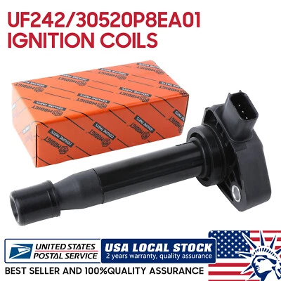 Fit For 1999-2011 Acura CL EL MDX RL TL, Ignition Coil UF242 30520P8EA01 1PCS - Image 1 of 4