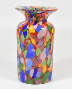Vaso in vetro multicolore Mad Art di Michael Maddy & Rina Fehrensen c2005 - Foto 1 di 4
