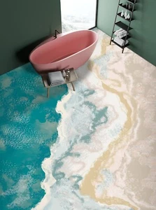 3D Beach Ocean G5936 Floor WallPaper Murals Wall Print Decal AJ Coco 2024 - Picture 1 of 5