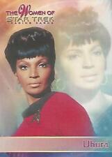 Women of Star Trek   P2  PROMO CARD : UHURA   / NICHELLE NICHOLS BY RITTENHOUSE