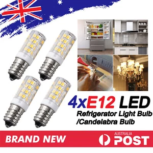 Brand New 4PC LED SMD Sewing Machine Bulbs (Globes) E12 7W 6000K Ultra-Bright - Picture 1 of 13