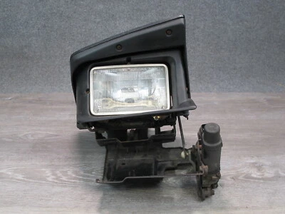 91-93 MITSUBISHI 3000GT FARO DELANTERO DERECHO POP UP LÁMPARA CON MOTOR NEGRO OEM Foto 1 de 4