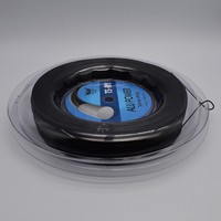 Black Polyester Alu Power 1.25mm Reel Tennis String 200m 