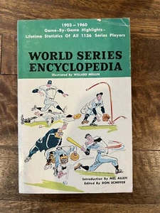 WORLD SERIES ENCYCLOPEDIA by Willard Mullin 1903-60 Illustrated Baseball PB Book - Bild 1 von 2