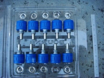 LOT of (3) 10K 2W 10-Turn Pots, made by BOURNS # 3590-S-2-103L -- New and Unused