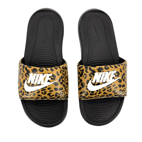 Scarpe sandali donna 8 Nike Victori One stampa ghepardo slide CN9676 700