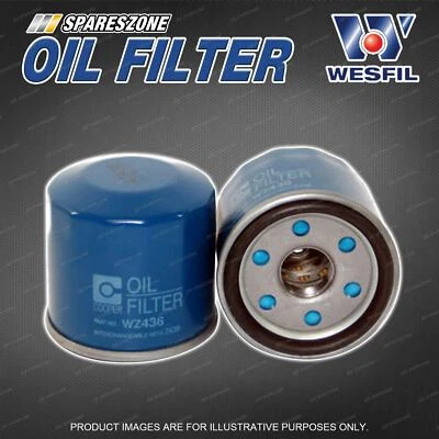 Wesfil Oil Filter for Nissan Almera N17 Altima L33 Juke Micra K13 Navara NP300 - image 1 of 2