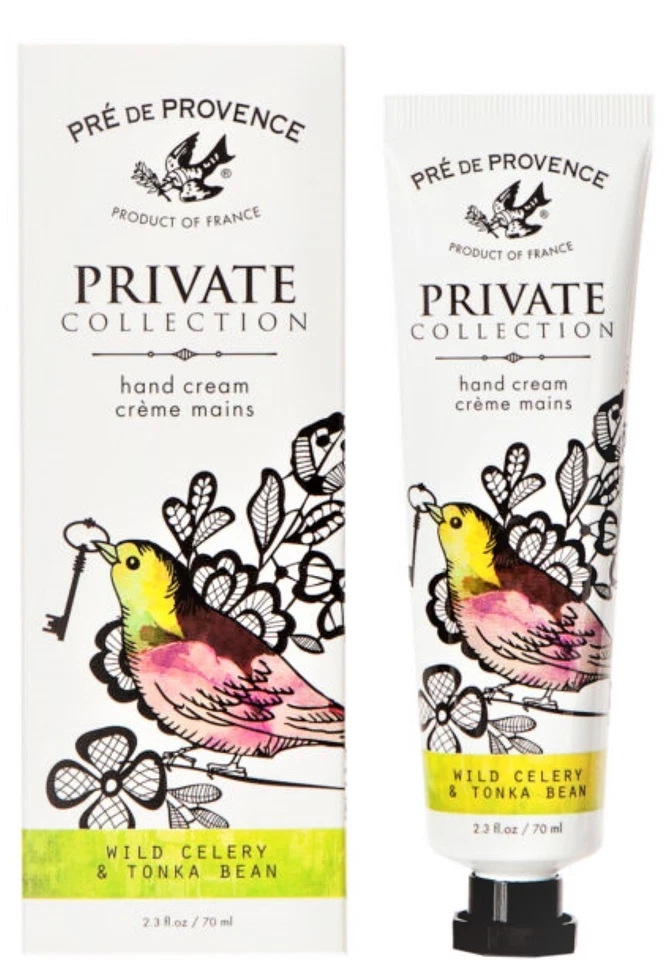 Crema de manos colección privada Pre de Provence *apio silvestre y frijol Tonka* 2,3 oz Foto 1 de 1