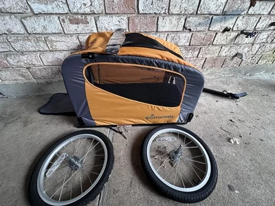 Remolque y portabicicletas Rascal para perros de hasta 50 libras - plegable y versátil Foto 1 de 2