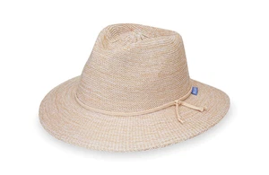 Sombrero Wallaroo Co Victoria Fedora Ligero Poli Paja Sombrero - Imagen 1 de 9