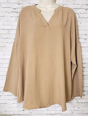 Shein V 领长袖束腰休闲上衣 XS 码 — 第 1/4 张图片