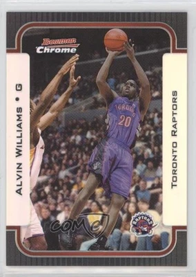 2003-04 Bowman Rookies & Stars Chrome Refractor /300 Alvin Williams #89 - Image 1 of 2