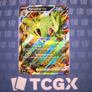 Pokemon - Tyranitar ex - 064/131 - SV: Prismatic Evolutions - Holo - Double R NM - Picture 1 of 1