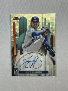 2025 Topps Finest Justin Wrobleski 1/1 Superfractor Auto RC Dodgers  - Bild 1 von 2