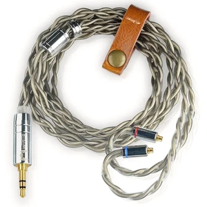 Premium IEM Earphone Audio Cable, Single Crystal Copper & Silver-Plated Hybri... - Picture 1 of 6