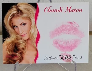 Bankwärmer 2004 Chandi Mason Kiss Card - Bild 1 von 2