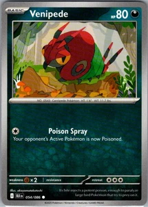 Venipede 054/086 Regular Common SV: Black Bolt NM - Bild 1 von 2
