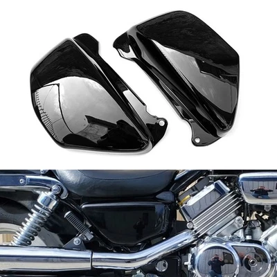 Cubierta del panel lateral izquierdo+derecho negra para Honda Magna VF 750 VF750C 1994-2004 2003 Foto 1 de 4