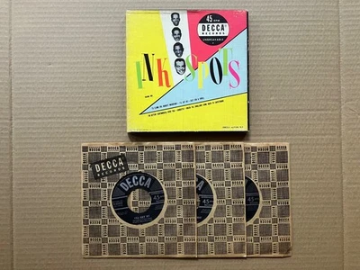 Ink Spots Volume Two 1949 Box Set of 3 Vinyl 45 RPM Records - Decca Records - Image 1 of 4