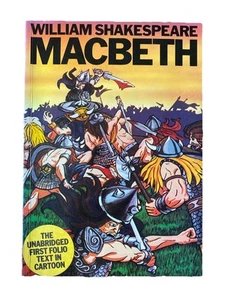 William Shakespeare Macbeth The First Folio Graphic Novel Adaption 1982 PB Book - Picture 1 of 24