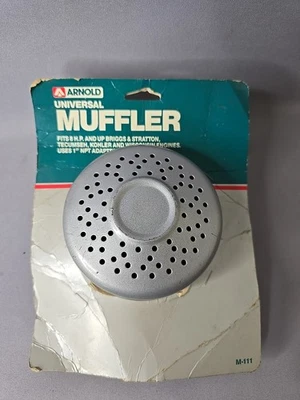Silenciador universal Arnold HP In. 1" de diámetro. Silenciador motor M-111 Arnold M-111  Foto 1 de 3