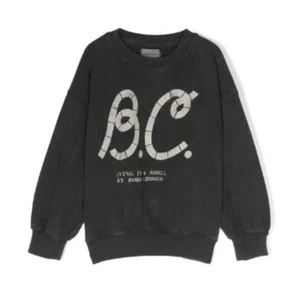 NWT BOBO CHOSES Sail Rope Print Sweatshirt Gray 12/13 - Picture 1 of 5