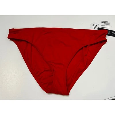 La Blanca Red Island Goddess SPF 50+ Swim Bikini Bottoms Size 16 High Waist NWT - Image 1 of 4