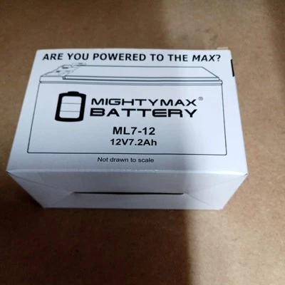 BATERÍA SLA Mighty Max ML 7-12 12 VOLTIOS 7,2 AH Foto 1 de 2