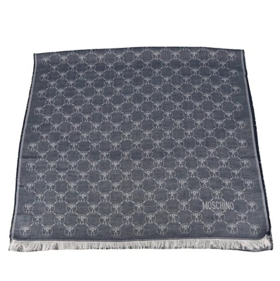 50194 Foulard MOSCHINO Donna Blu SAV07_MOSC Foto 1 de 2