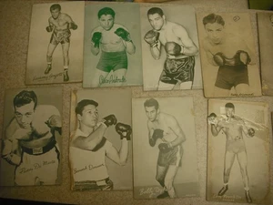 1930-1966 Boxen Ausstellungskarten Lot, 42 verschiedene - Bild 1 von 12