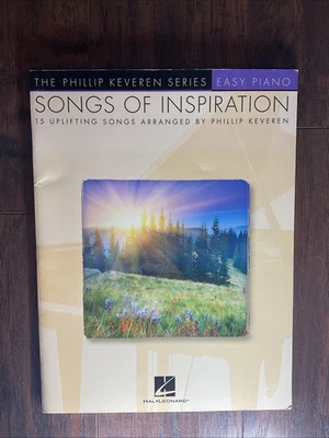 Songs of Inspiration Easy Piano Songbook The Phillip Keveren Series Hal Leonard - Image 1 of 4