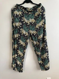 Pantalones de pijama largos para mujer PRINTFRESH negros Bagheera Tiger talla pequeña - Imagen 1 de 6