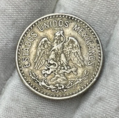 1914 Mexico 20 Centavos Silver Coin - Image 1 of 4